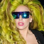 Lady Gaga en una fiesta en Nueva York
