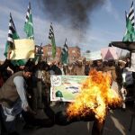 Continúan las protestas por la ejecución del clérigo chií opositor Nimr Baqir al Nimr.