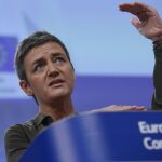 La comisaria europea de Competencia, Margrethe Vestager