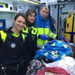 Una mujer da a luz en Madrid con la ayuda de dos agentes de la Policía Municipal