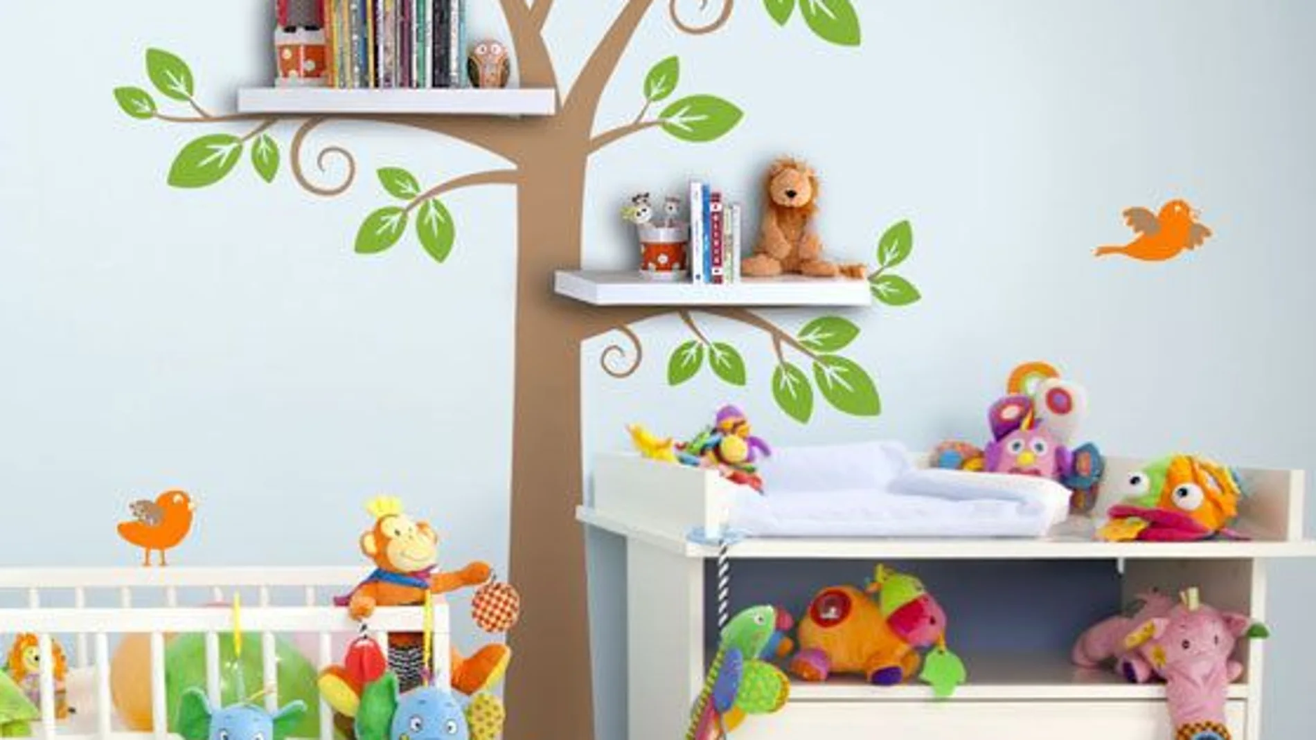 Ideas e inspiración para decorar la habitación infantil con vinilos