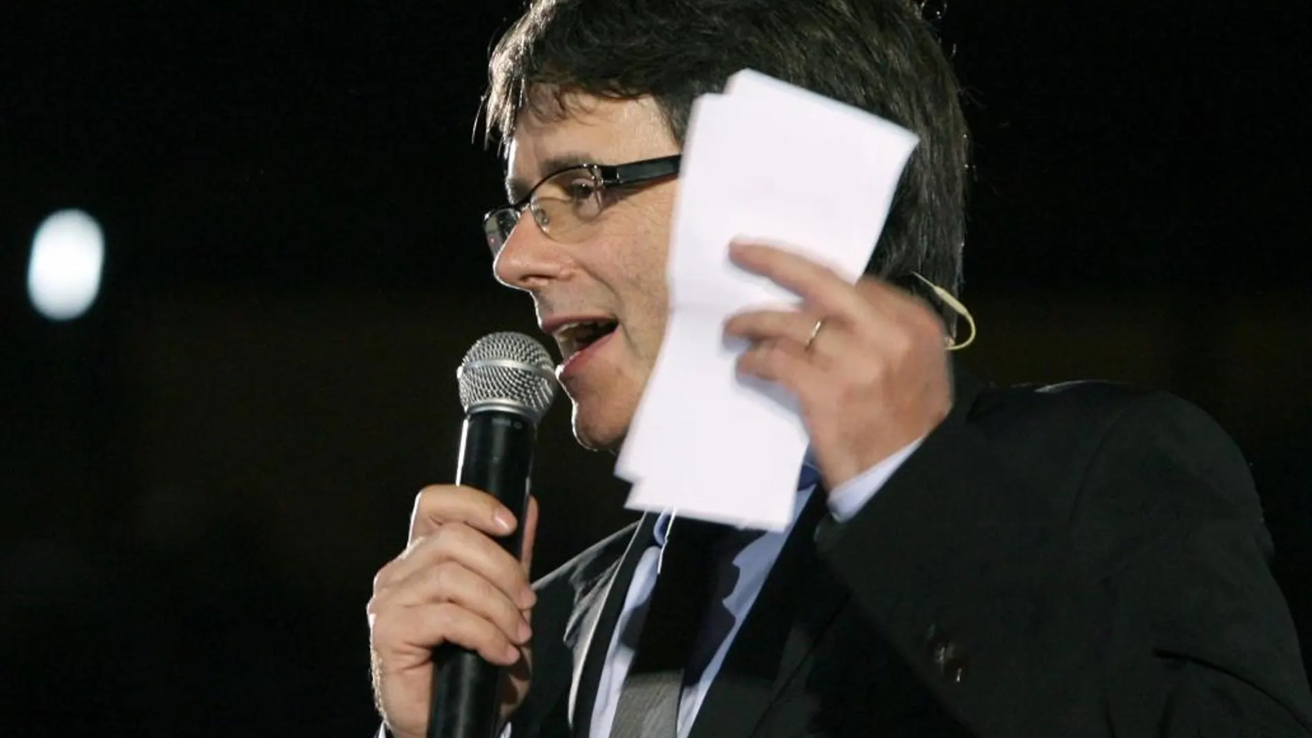 El presidente de la Generalitat, Carles Puigdemont