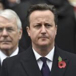 El primer ministro británico, David Cameron, ayer