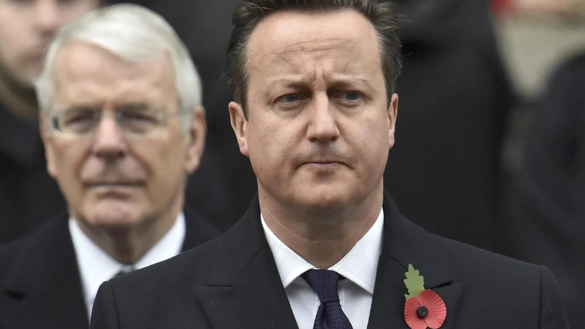 El primer ministro británico, David Cameron, ayer