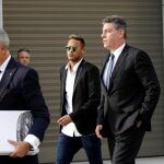 Neymar, el día de su declaración en la Audiencia Nacional