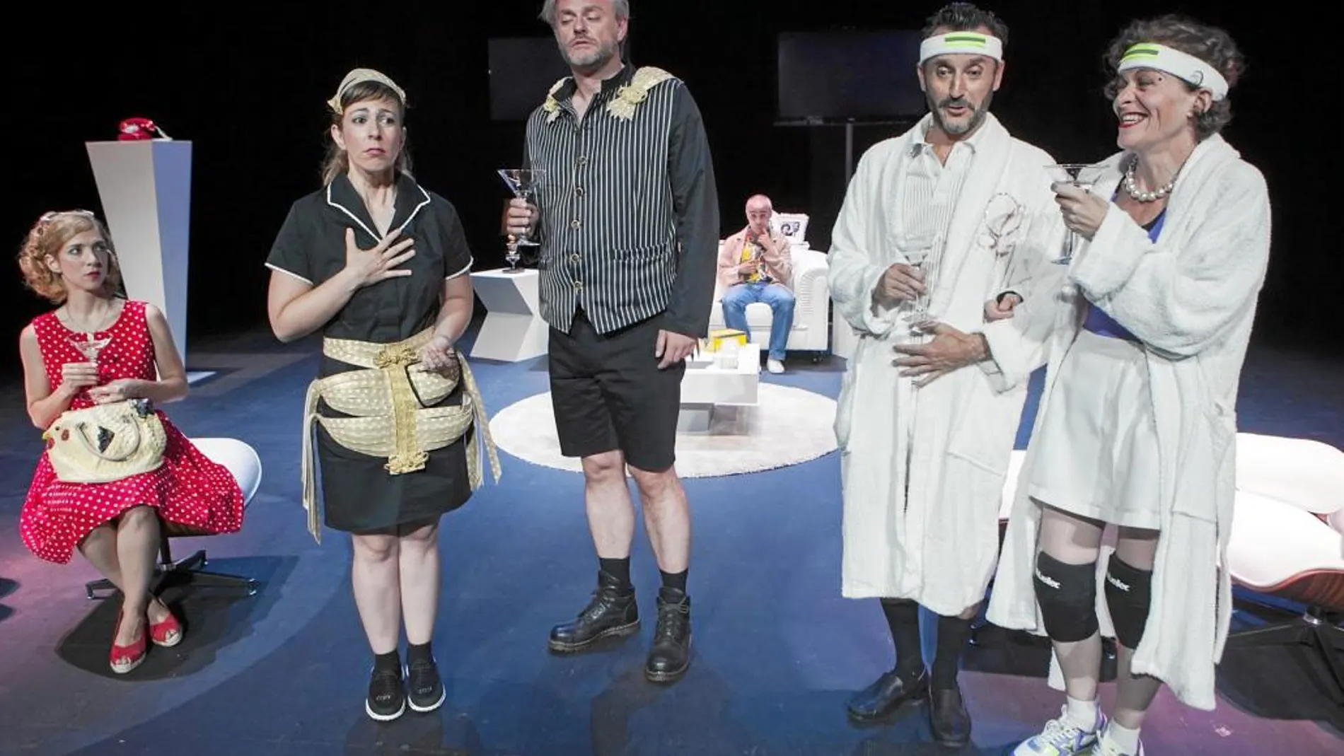 Elisa lledó, Ana Mayo, Juan Antonio Molina y Nacho del Valle