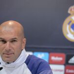 El entrenador del Real Madrid, Zinedine Zidane.