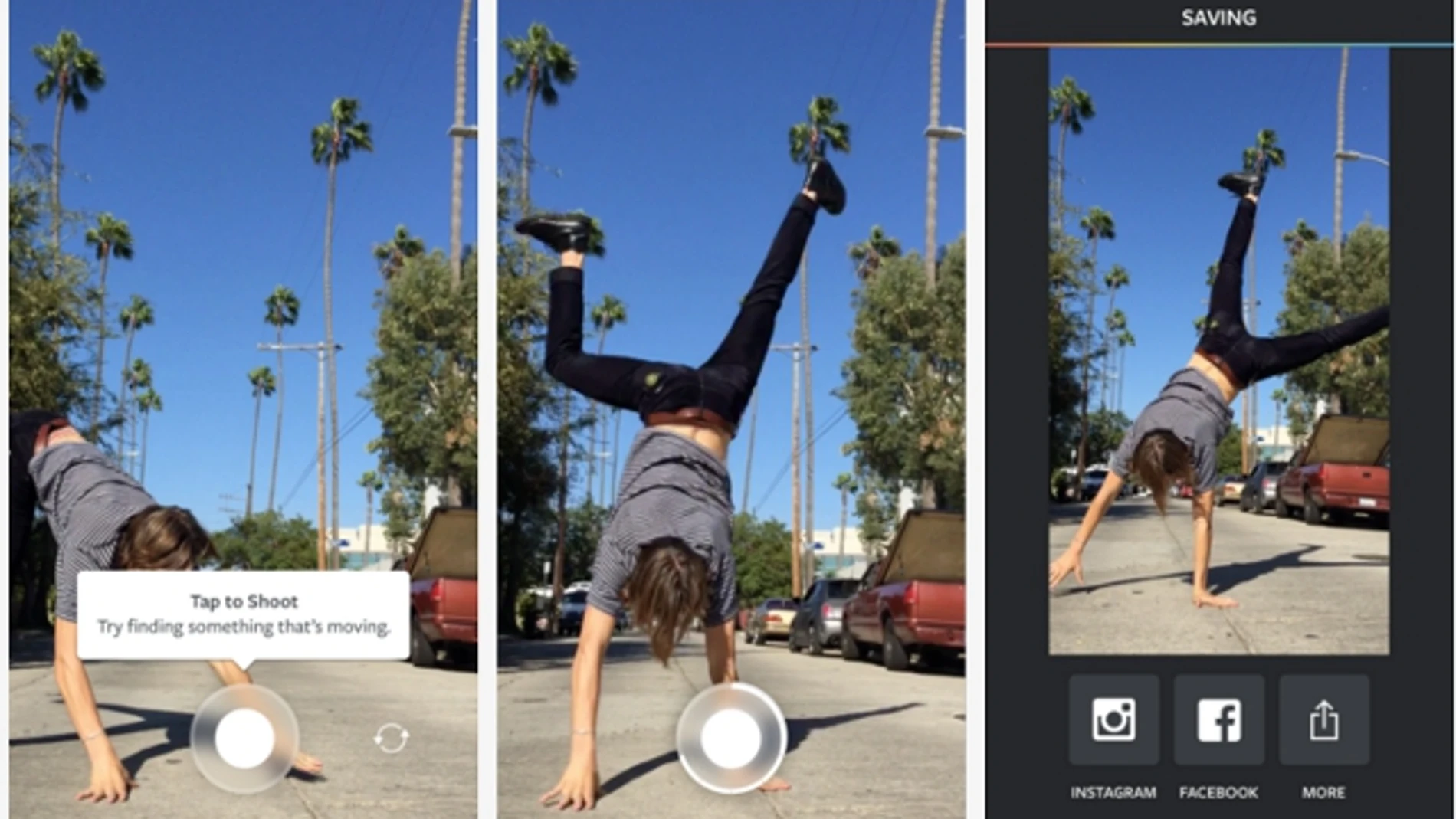 Instagram lanza Boomerang, una app con microvídeos de ida y vuelta