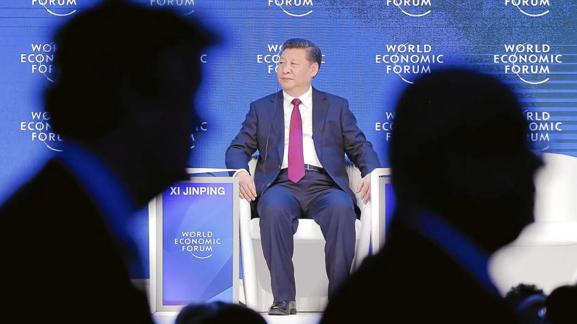 Xi Jinping, primer líder chino en intervenir en Davos, abrió ayer el Foro con un discurso en favor del libremercado