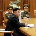 Captura de video del canal Central de Televisión de Corea facilitada por la agencia coreana Yonhap que muestra al líder de Corea del Norte, Kim Jong-un