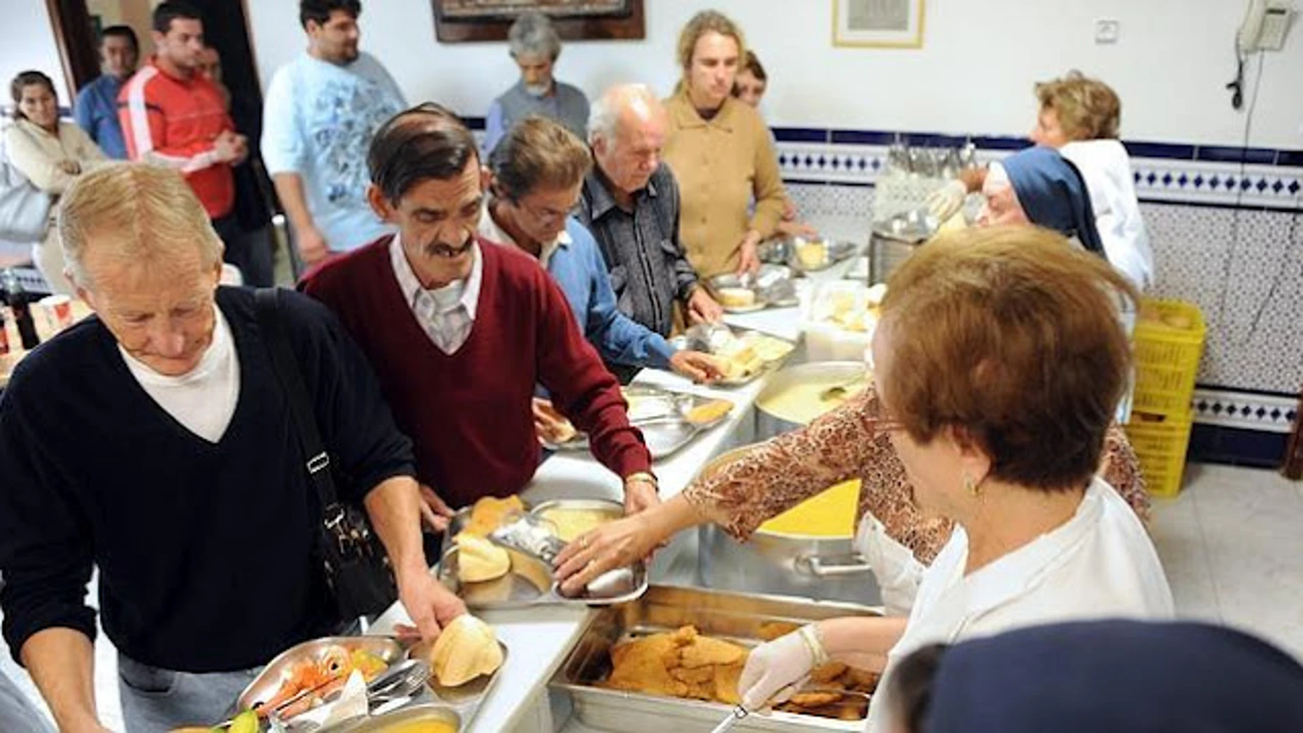 Comedor social de Cáritas