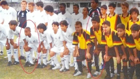 La primera vez que Neymar y Casemiro se enfrentaron tenían 11 años, después han tenido carreras paralelas