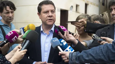 El secretario general del PSOE de Castilla-La Mancha, Emiliano García-Page