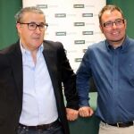 El exdirector de Comunicación del Senado de España, Luis Barcenilla, junto al director de la Agencia Ical, Luis Miguel Torres