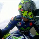 Rossi completa las primeras vueltas