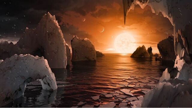Descubren un sistema con siete planetas como la Tierra