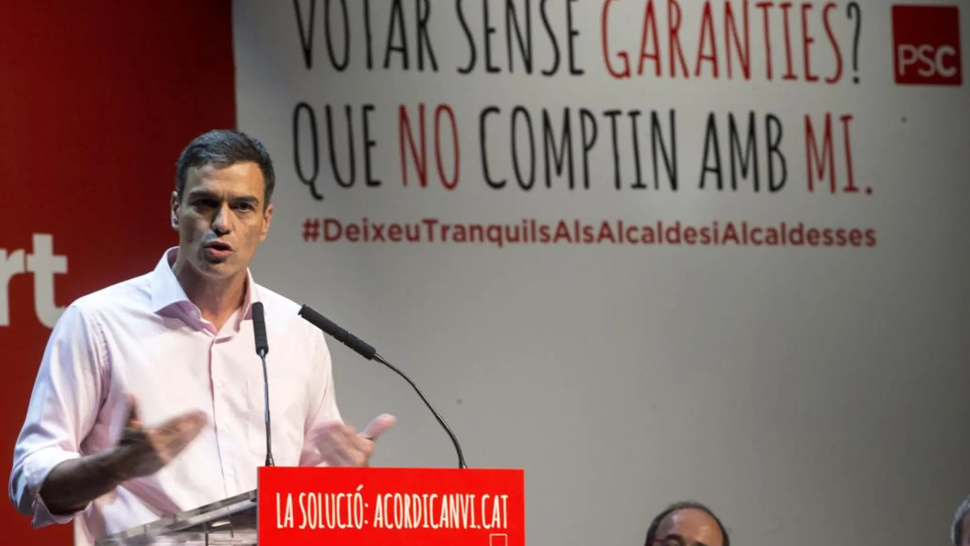 El Secretario General del PSOE Pedro Sánchez