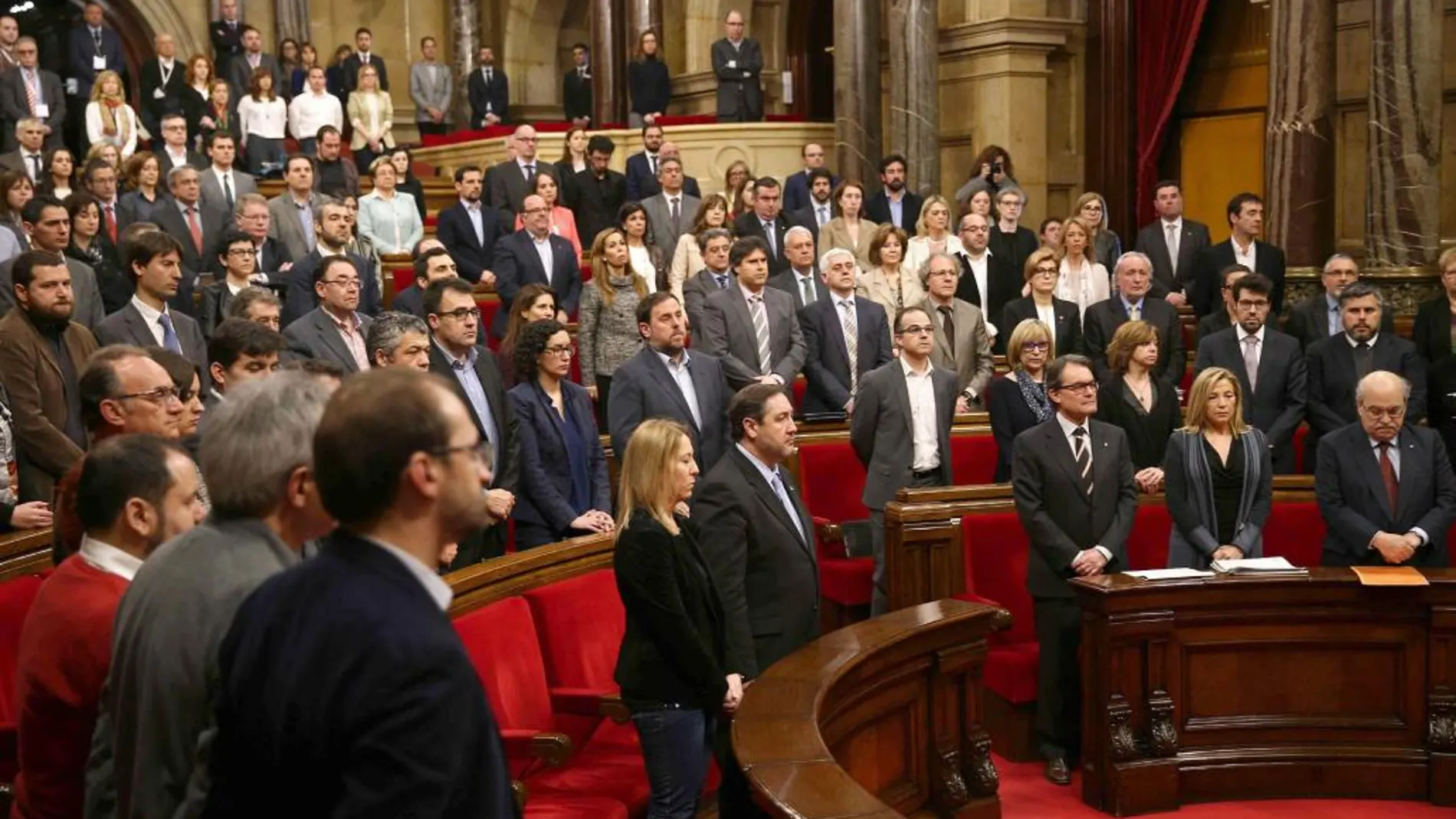 Diputados del Parlamento de Cataluña (Imagen de archivo de 19/03/2015 )