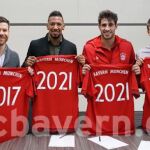 El Bayern renueva con Xabi Alonso, Javi Martínez, Boateng y Müller