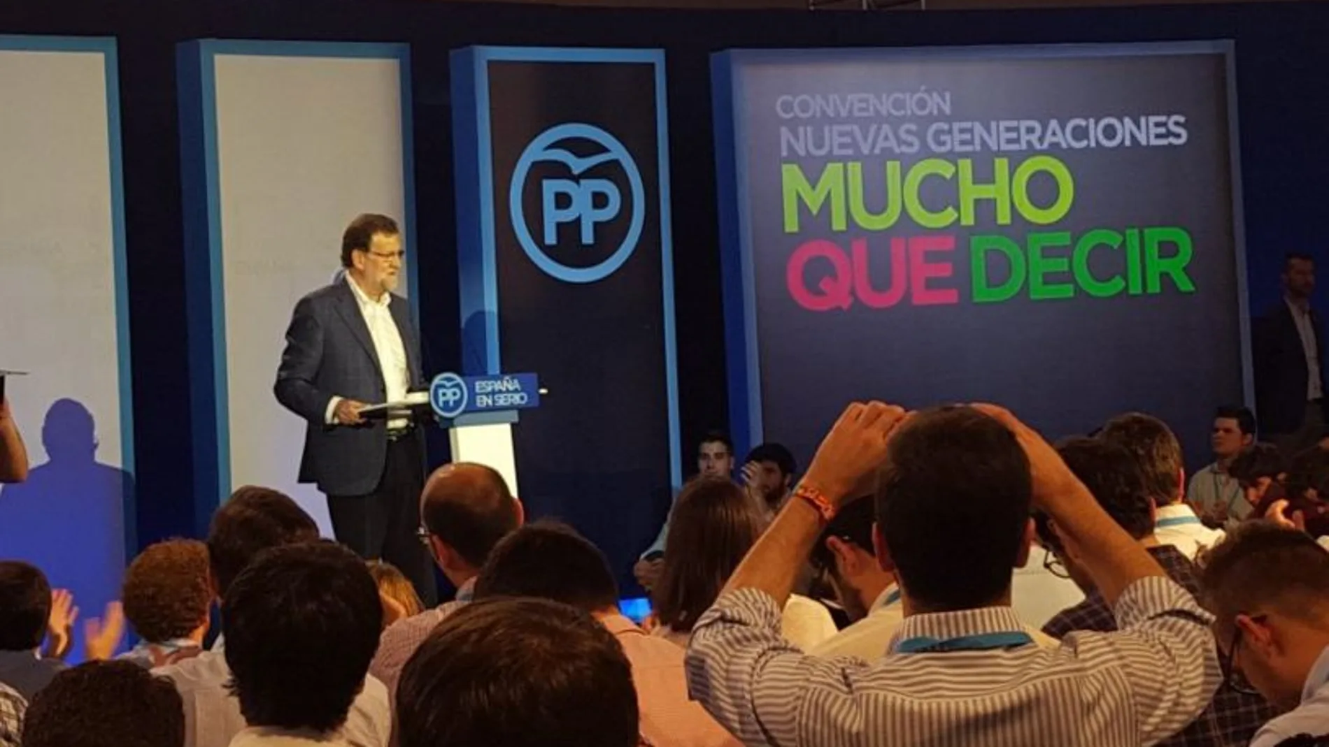 Rajoy en la clausura de la Convención de Nuevas Generaciones