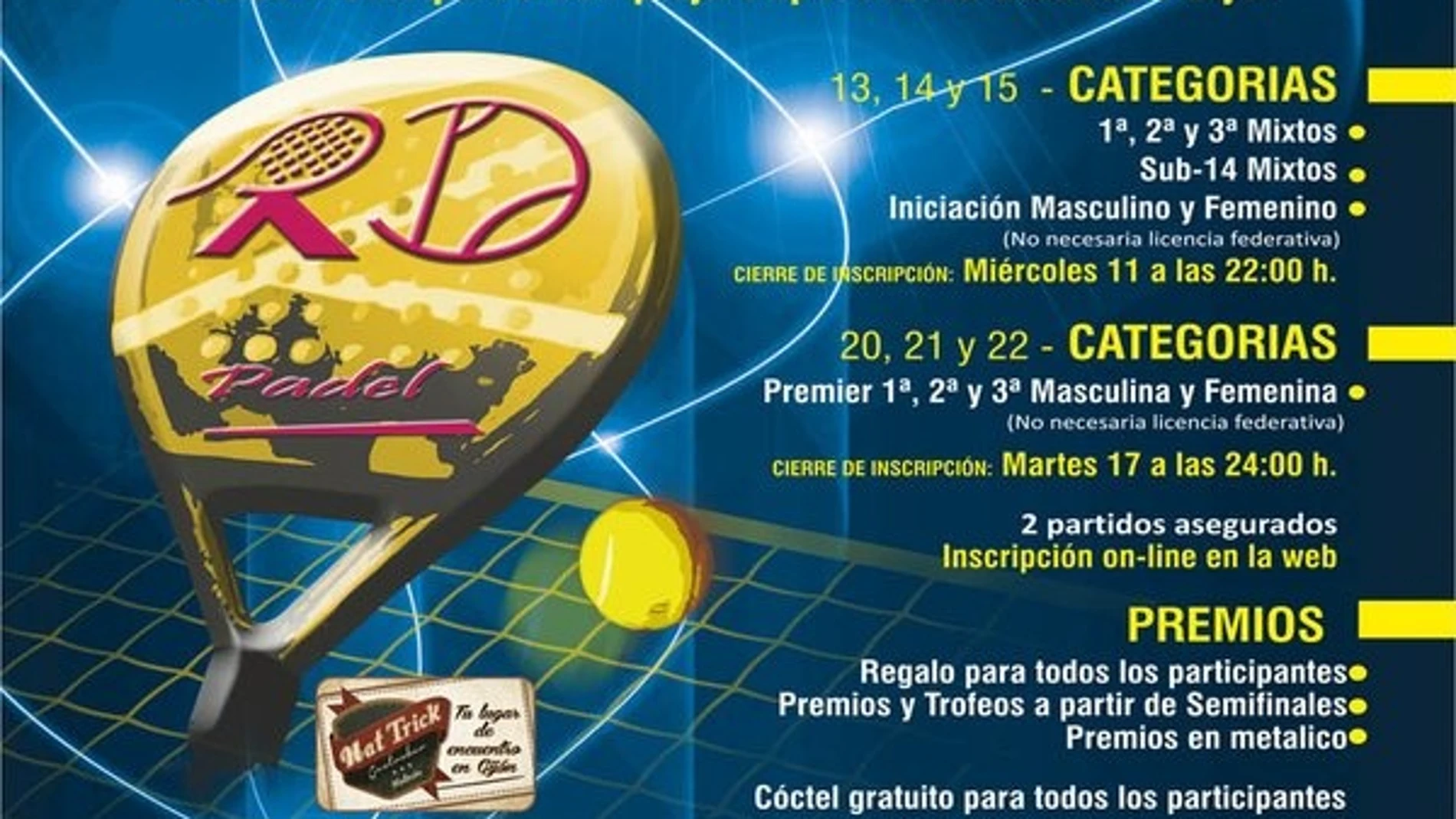 Cartel del torneo