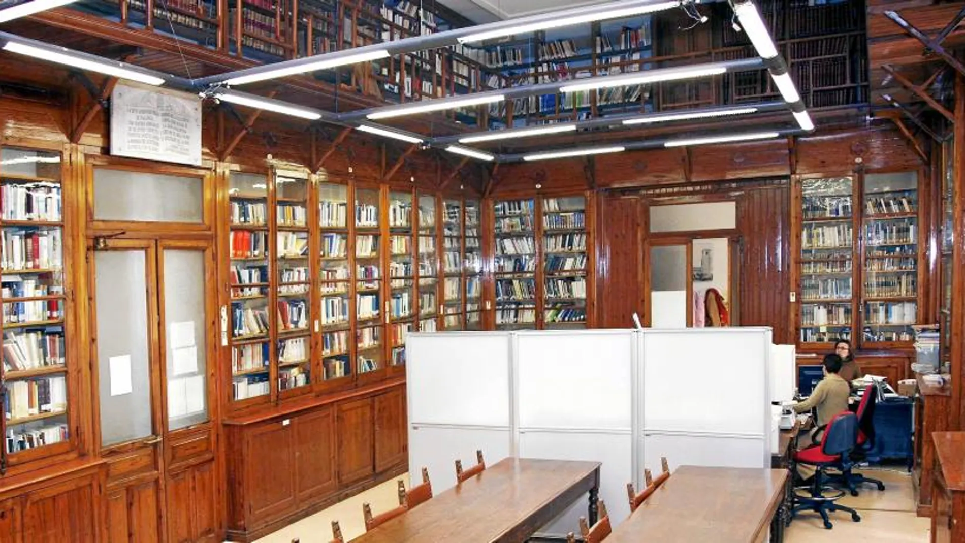 Biblioteca del Ayuntamiento de un municipio palentino que ampliará sus fondos gracias a las ayudas de la Diputación
