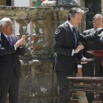 El ministro de Fomento, Iñigo de la Serna firma con su homólogo portugués, Pedro Marques un protocolo de colaboración