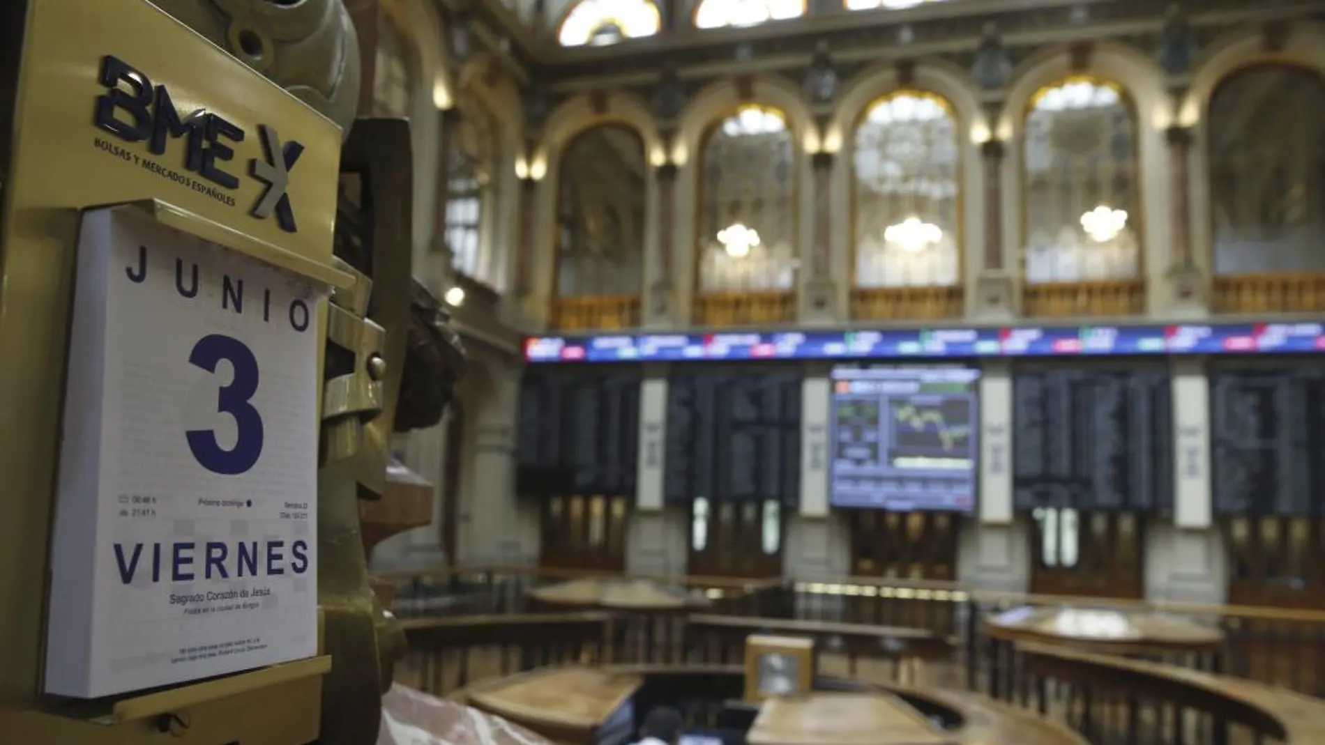 Imagen de la Bolsa de Madrid