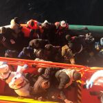 Imagen de una de las embarcaciones rescatadas