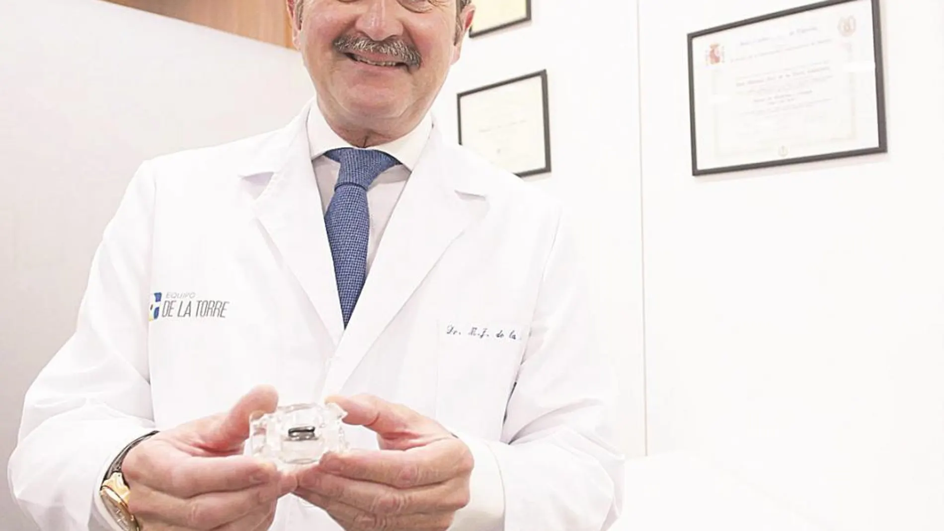 Dr. Manuel de la Torre/  Jefe de Servicio de Neurocirugía del Hospital Quirónsalud San Camilo  de Madrid