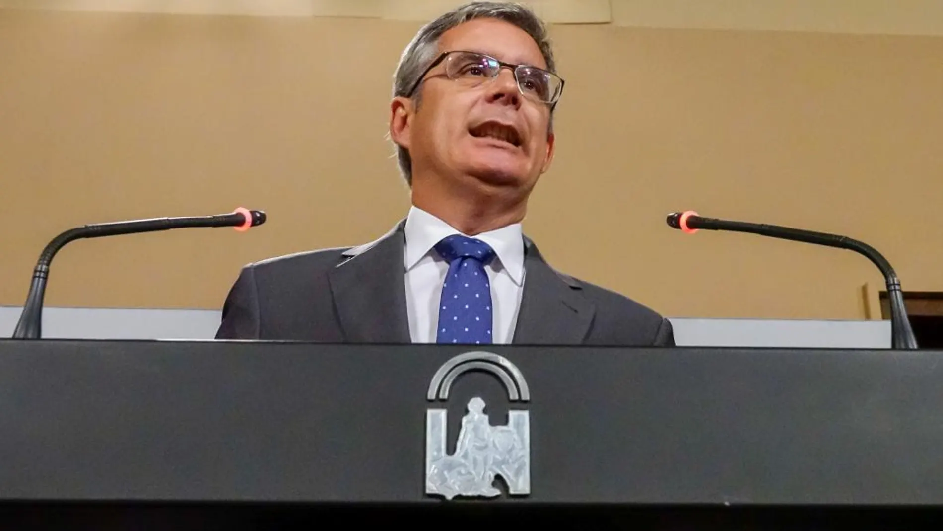 El portavoz de la Junta, Juan Carlos Blanco