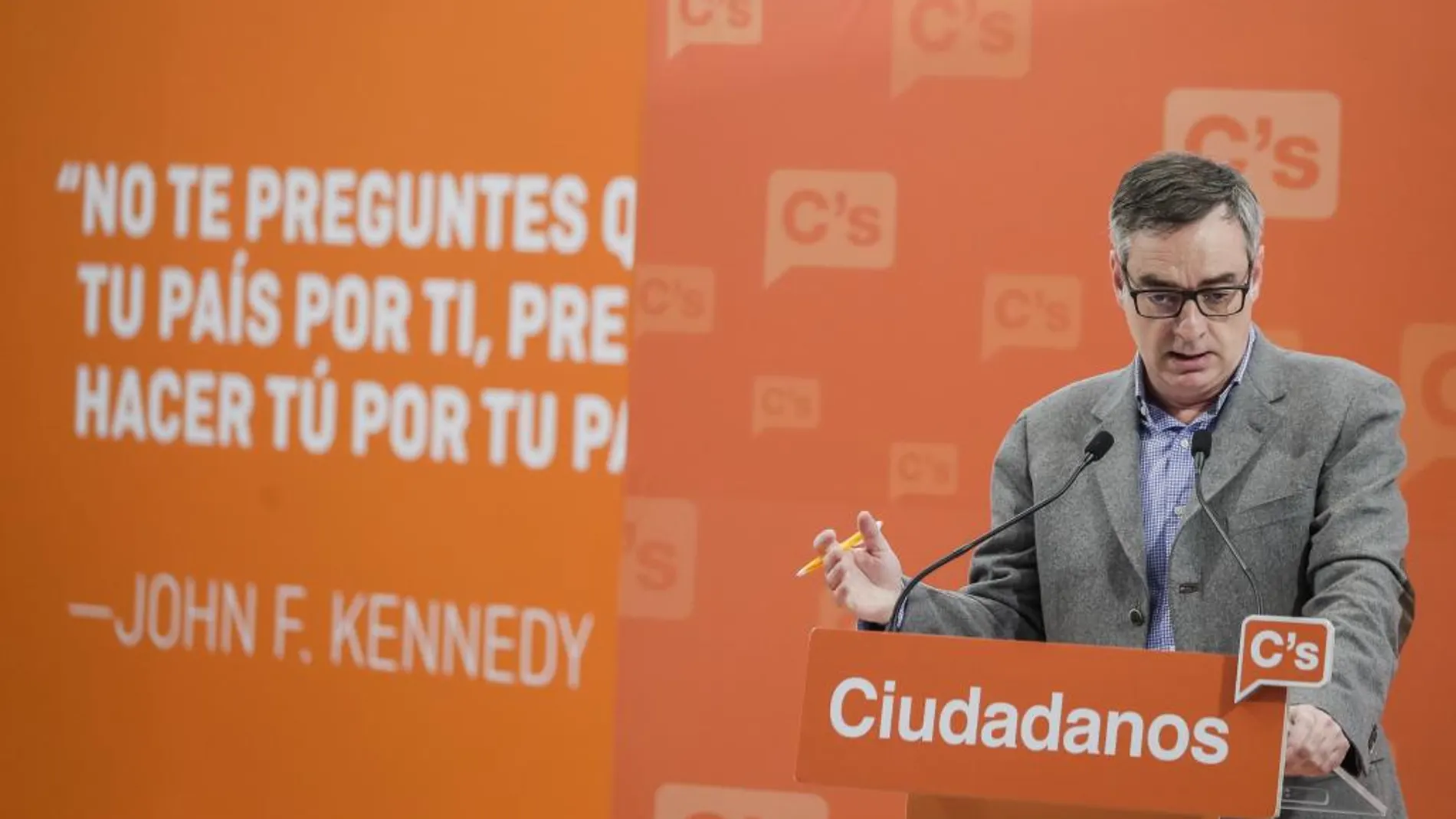 El vicesecretario general de Ciudadanos (C's), José Manuel Villega.