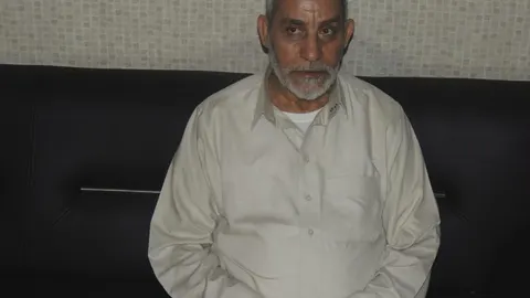 El líder de los Hermanos Musulmanes, Mohamed Badía