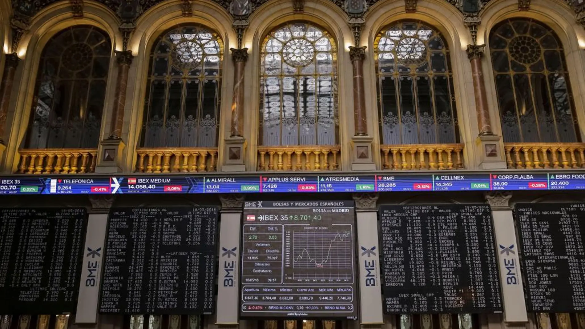 La Bolsa de Madrid, esta semana