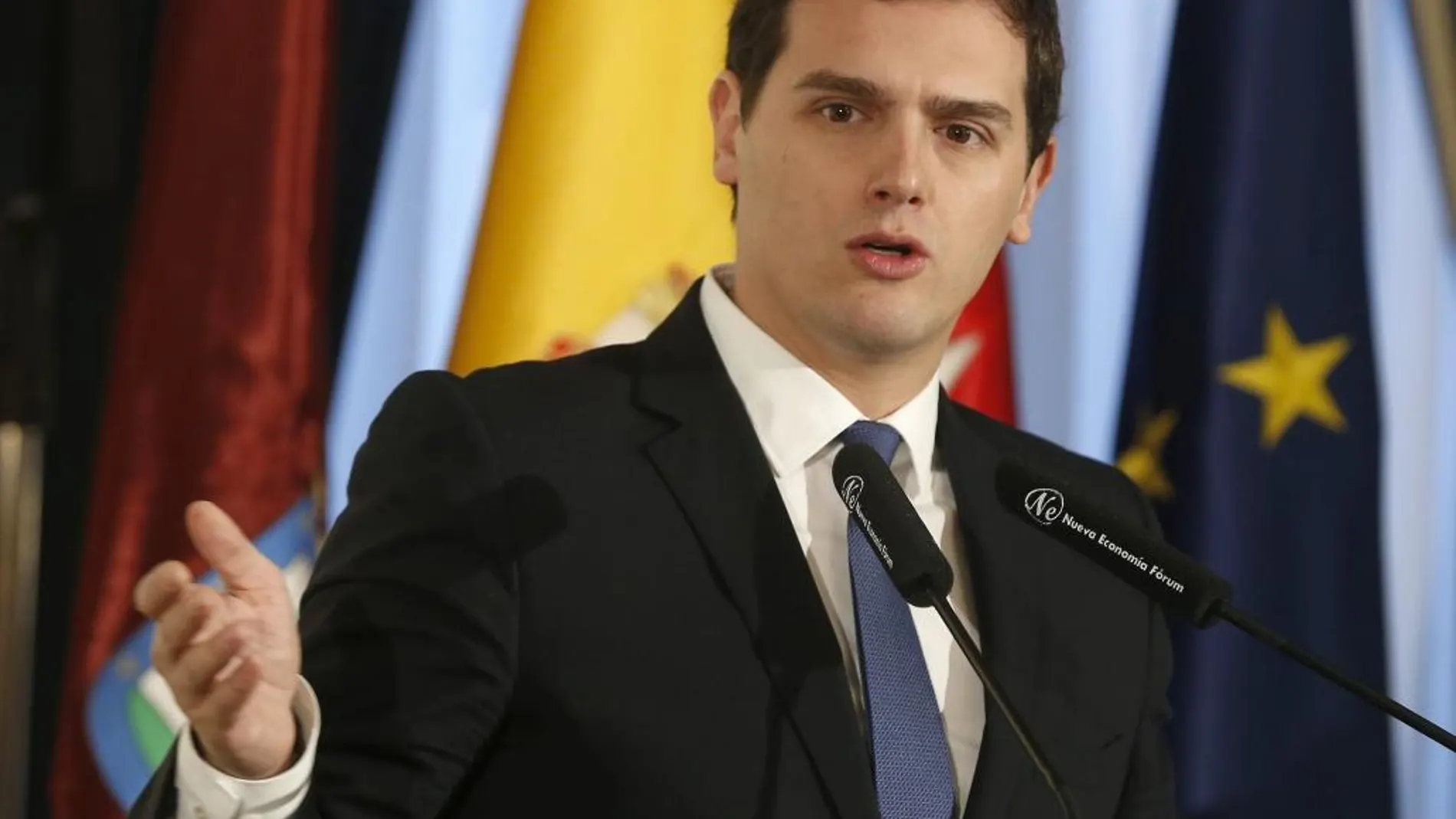 El líder de Ciudadanos, Albert Rivera