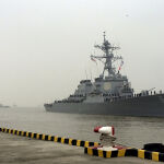El destructor de misiles guiados 'USS Stethem'