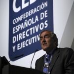 El presidente de la CEOE, Juan Rosell