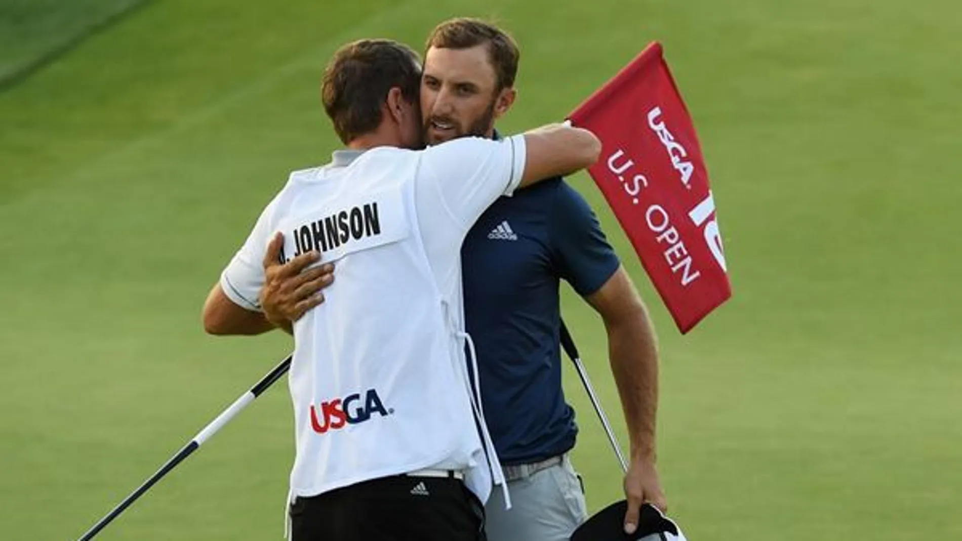 Dustin Johnson en el US Open