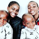 Los cuatros hijos menores de Madonna: David, Mercy y las gemelas Esther y Stella