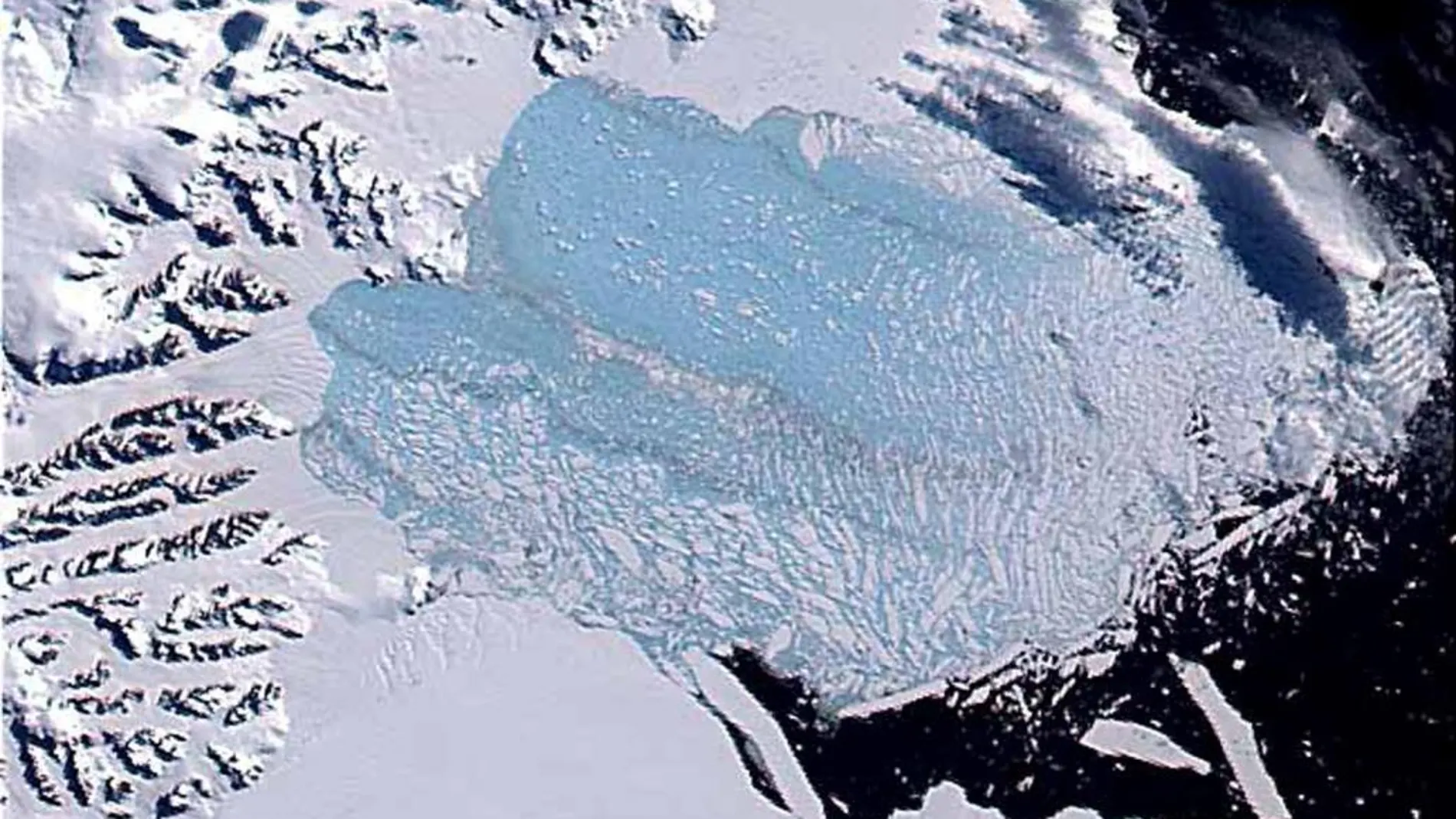 Placas de hielo en la Antártida