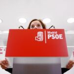 La secretaria general del PSOE-M y alcaldesa de Getafe, Sara Hernández