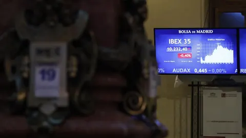 Panel de la bolsa de hoy