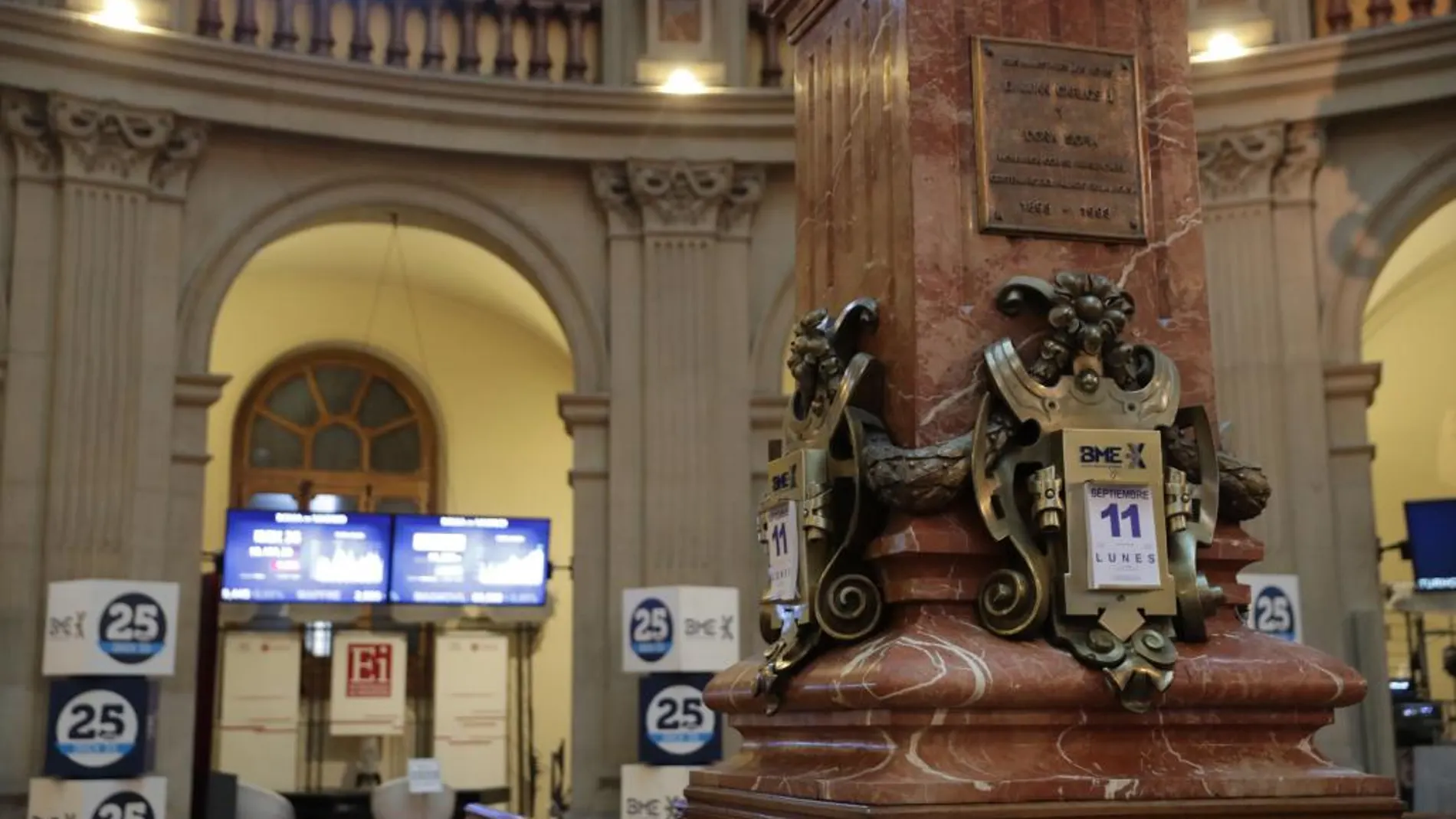 Vista de la Bolsa de Madrid