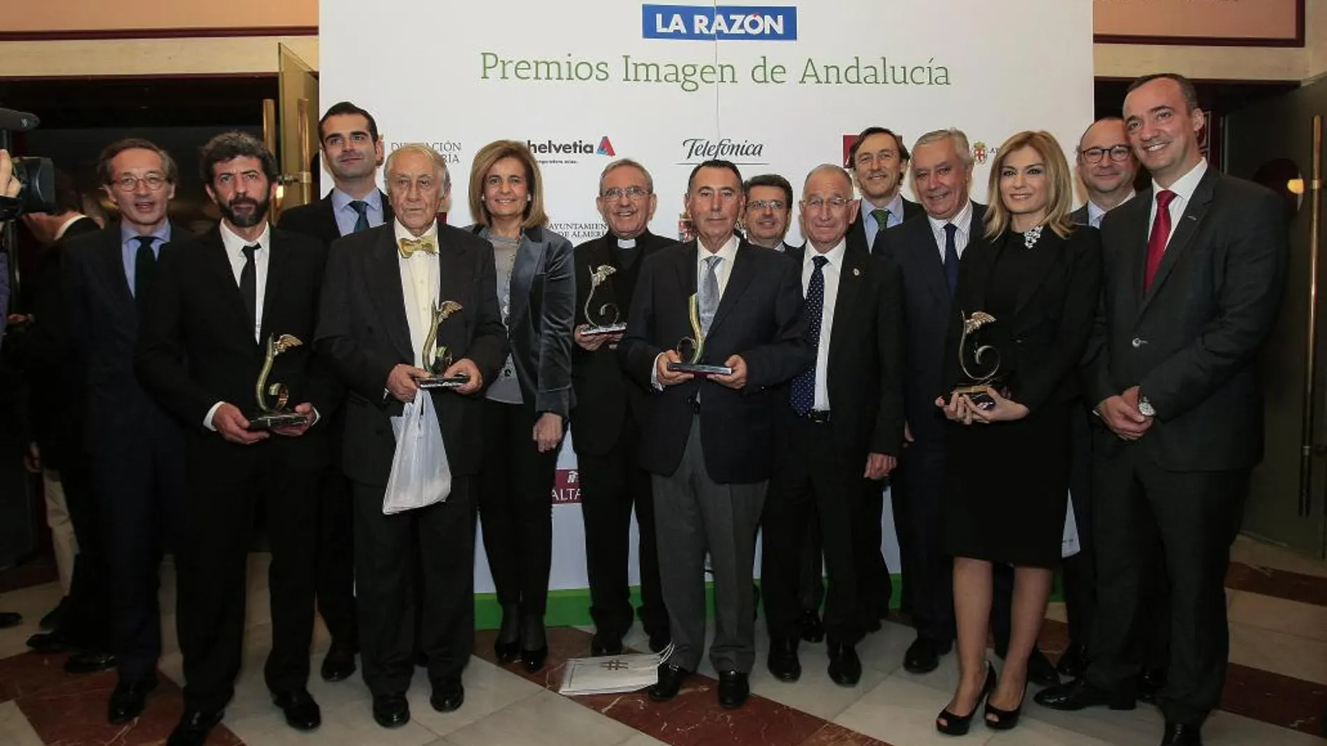 Foto de los premiados