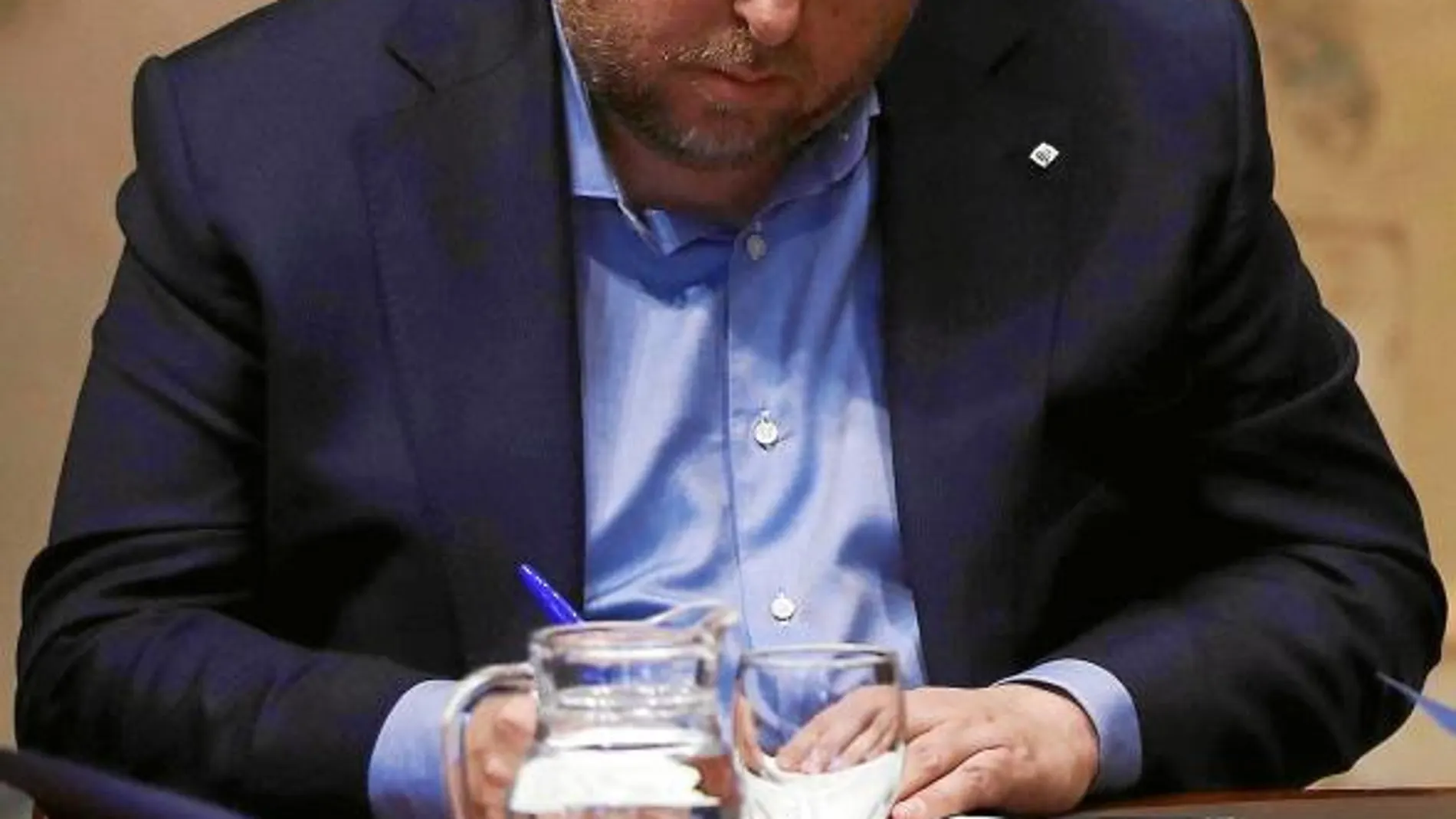 El vicepresidente catalán, Oriol Junqueras