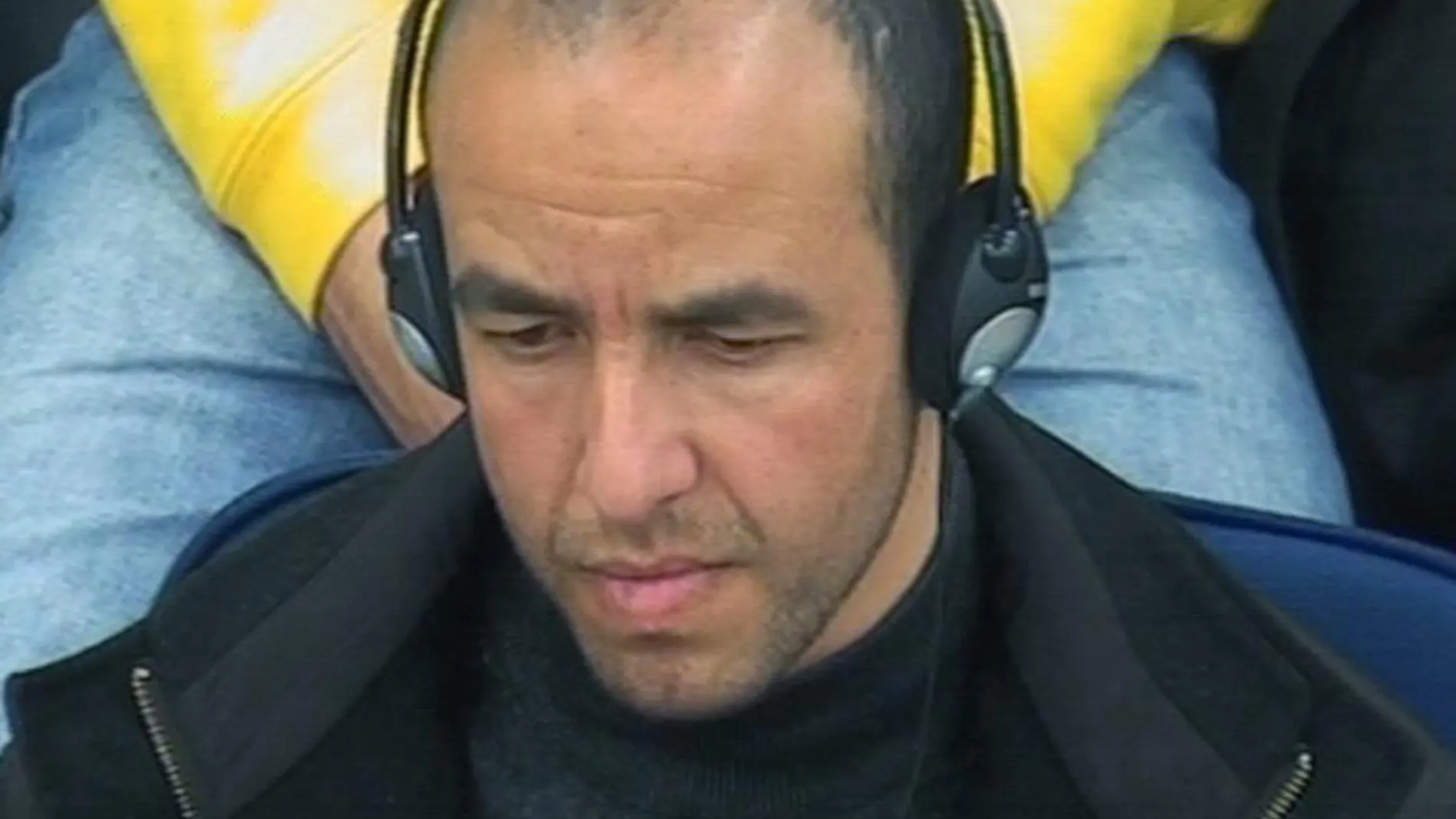 Youssef Belhadj durante e juicio por el 11-M en 2007