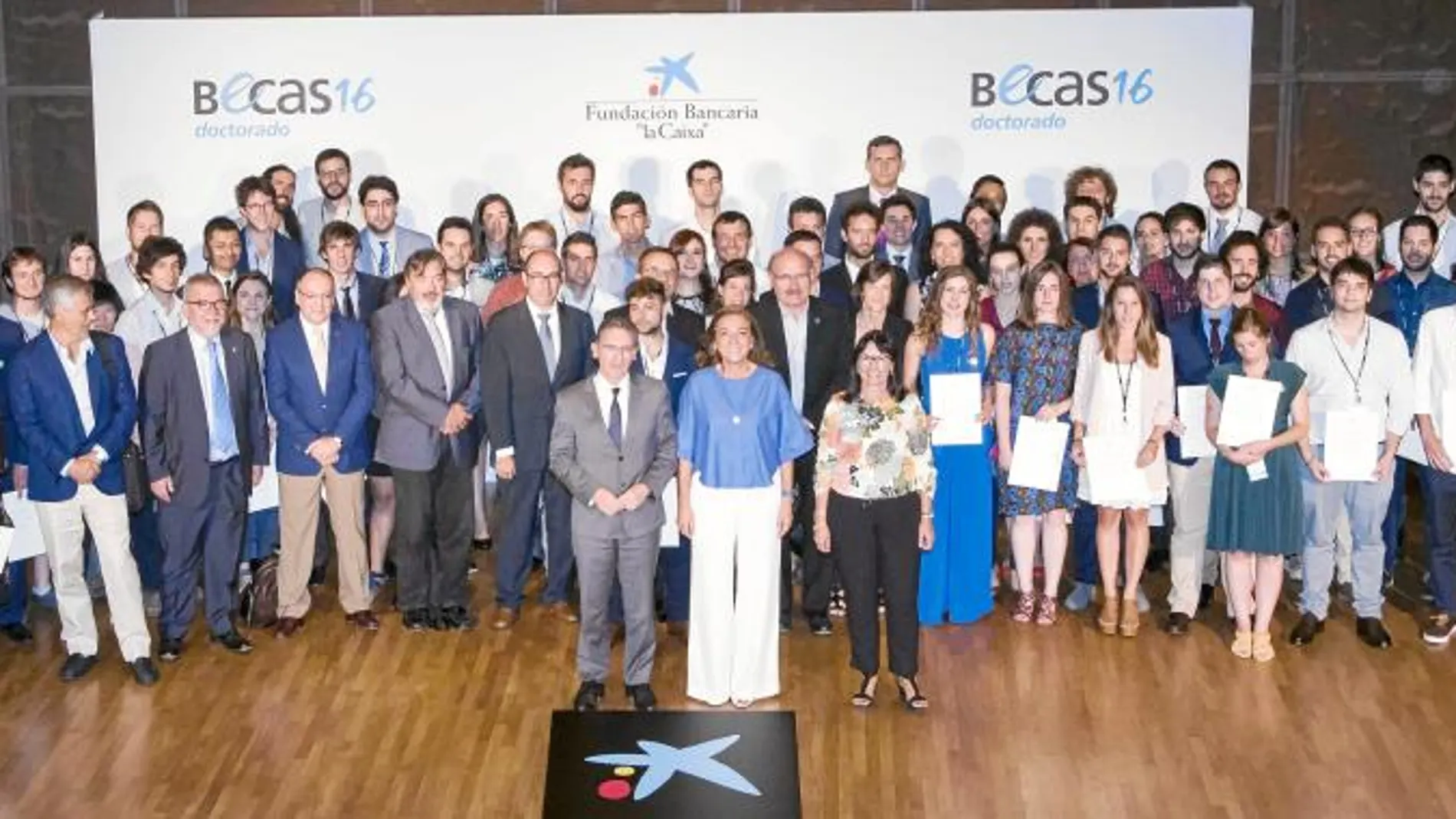 El pasado viernes en el CaixaForum de Madrid se entregaron los diplomas acreditativos