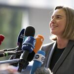 La alta representante de la Unión Europea (UE) para Asuntos Exteriores, Federica Mogherini