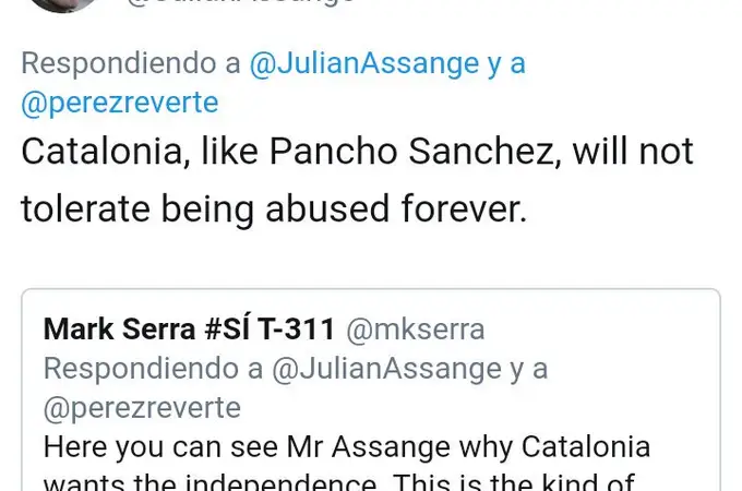 Julian Assange se convierte en hazmerreír de Twitter