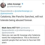 Julian Assange se convierte en hazmerreír de Twitter